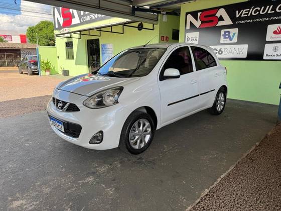 NISSAN MARCH 1.0 SV 16V FLEX 4P MANUAL